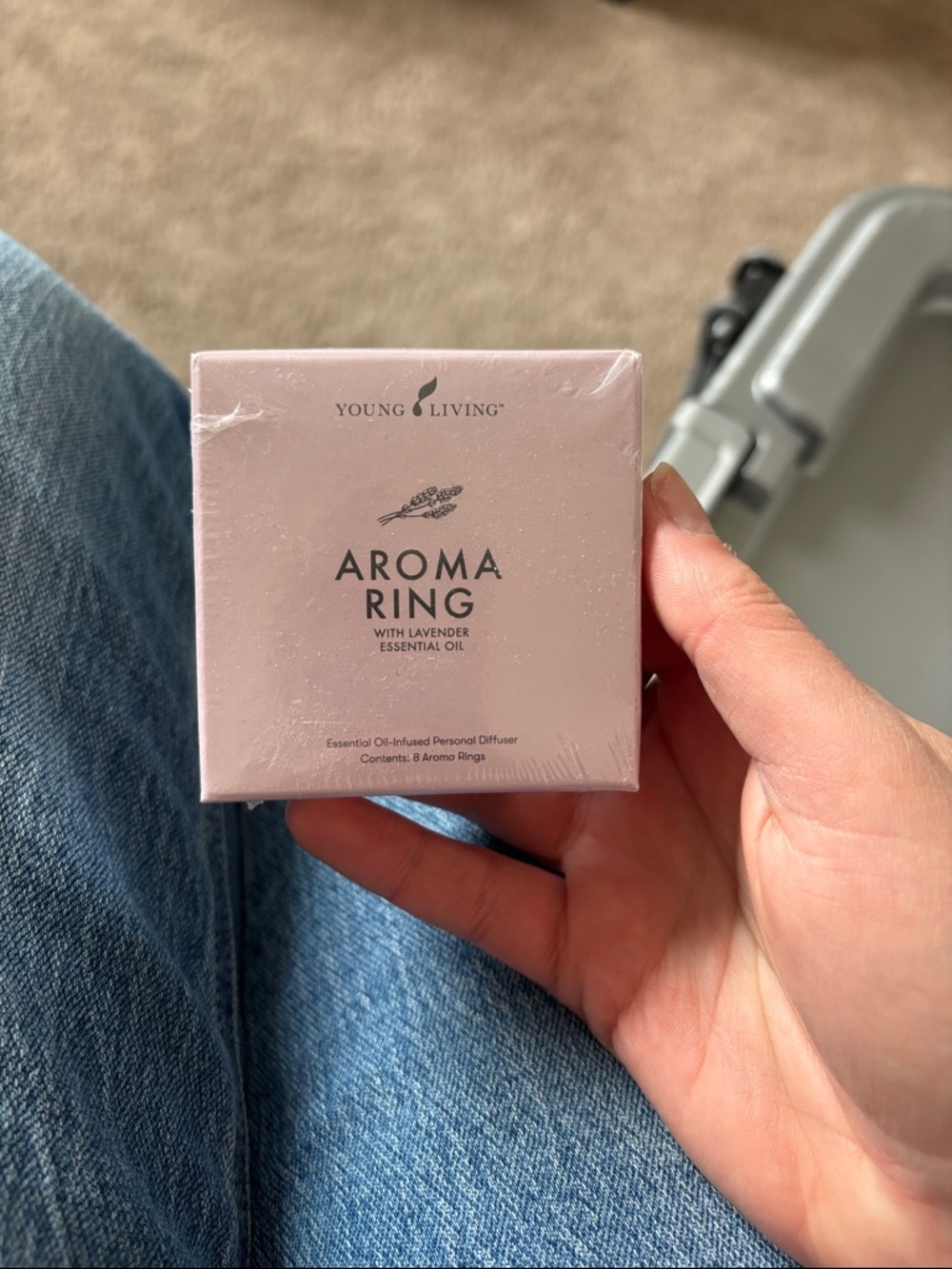 NWT Young Living Aroma Rings in Lavender